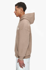 HEAVY OVERSIZE DROPSIZE STUDIOS HOODIE SILVERMINK/COCONUT