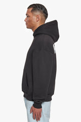 HEAVY OVERSIZE FEARLESS HOODIE BLACK