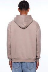 HEAVY LOOSE FIT HOODIESIMPLY TAUPE