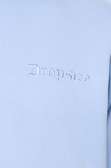 HEAVY LOOSE FIT HOODIE BABY BLUE