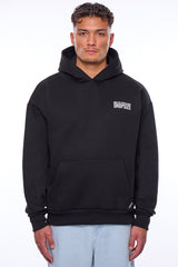 HEAVY OVERSIZE STREETS HOODIE BLACK