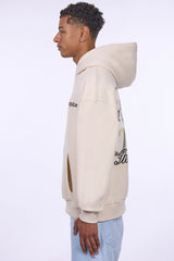 HEAVY OVERSIZE PEGASUS HOODIE COCONUT MILK