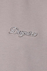 HEAVY OVERSIZE SCRIPT LOGO HOODIE STONE