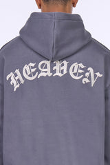 HEAVY OVERSIZE HEAVEN HOODIE GREY
