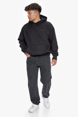 LOOSE FIT CHARCOAL JEANS