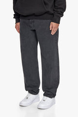 LOOSE FIT CHARCOAL JEANS