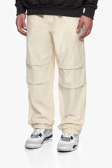 PARACHUTE PANT CREAM WHITE