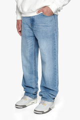 V4 LOOSE FIT JEANS LIGHT MID BLUE