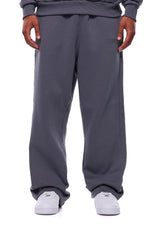 OPEN LEG JOGGER STEEL GREY