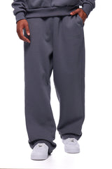 OPEN LEG JOGGER STEEL GREY