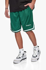 LOGO MESH SHORT GREEN