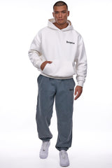 HEAVY LOOSE FIT JOGGER ACID WASHED GREY