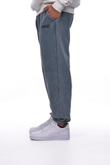 HEAVY LOOSE FIT JOGGER ACID WASHED GREY