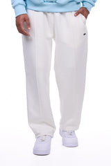 STRAIGHT LEG JOGGER CREAM WHITE