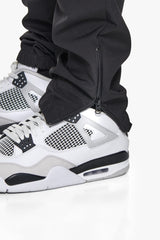 LICRA TRACK PANTS BLACK