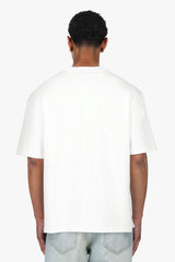 HEAVY EMBO T-SHIRT WHITE