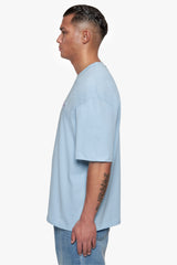 HEAVY OVERSIZE EMBO T-SHIRT BABY BLUE