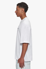 HEAVY OVERSIZE EMBO T-SHIRT WHITE/GREEN