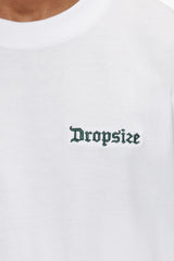 HEAVY OVERSIZE EMBO T-SHIRT WHITE/GREEN