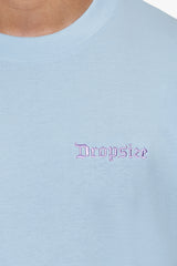 HEAVY OVERSIZE EMBO T-SHIRT BABY BLUE