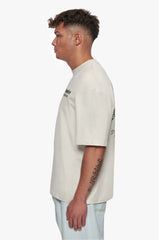 HEAVY OVERSIZE FRUIT MARKET T-SHIRT COCONUT MILK