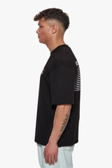 HEAVY OVERSIZE STREETWEAR DEPARTMENT T-SHIRT BLACK