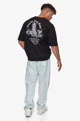 HEAVY OVERSIZE FRUIT MARKET T-SHIRT BLACK