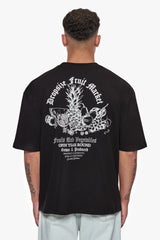 HEAVY OVERSIZE FRUIT MARKET T-SHIRT BLACK