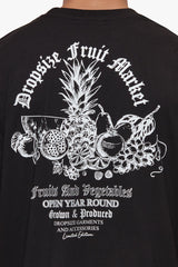 HEAVY OVERSIZE FRUIT MARKET T-SHIRT BLACK