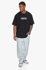 HEAVY OVERSIZE GANGSTER  T-SHIRT BLACK