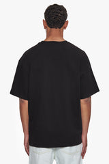 HEAVY OVERSIZE GANGSTER  T-SHIRT BLACK