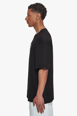 HEAVY OVERSIZE GANGSTER  T-SHIRT BLACK