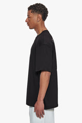 HEAVY OVERSIZE NEED TO HUSTLE  T-SHIRT BLACK