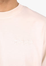 HEAVY OVERSIZE CREW LOVE T-SHIRT COCONUT MILK