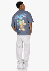 HEAVY OVERSIZE ICE TEA T-SHIRT GREY