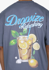 HEAVY OVERSIZE ICE TEA T-SHIRT GREY