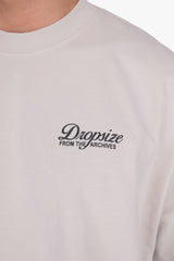 HEAVY OVERSIZE DOUBLE ARM T-SHIRT LIGHT GREY