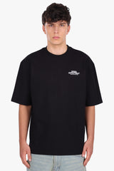 HEAVY OVERSIZE DPSZE DEPARTMENT T-SHIRT BLACK