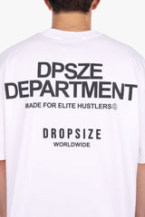 HEAVY OVERSIZE DPSZE DEPARTMENT T-SHIRT WHITE