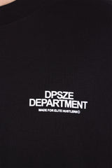 HEAVY OVERSIZE DPSZE DEPARTMENT T-SHIRT BLACK