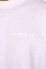 SIDE RIB T-SHIRT CREAM WHITE