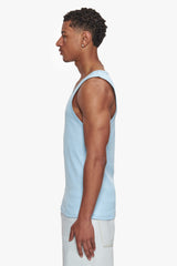 RIB TANK TOP BABY BLUE