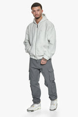 DOUBLE POCKET CARGO PANT GREY