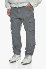 DOUBLE POCKET CARGO PANT GREY