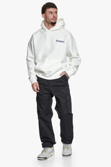 SINGLE CARGO POCKET WORK WEAR PANTS BLACK