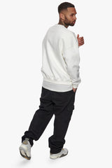 HEAVY OVERSIZE HD PRINT SWEATER CREAM