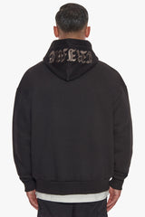 HEAVY CRIME HOOD HOODIE BLACK
