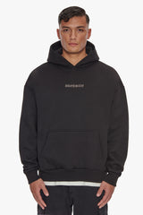 HEAVY CRIME HOOD HOODIE BLACK