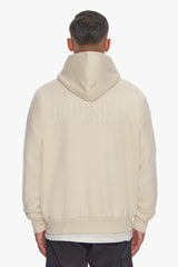 HEAVY OVERSIZE HD PRINT HOODIE COCONUT MILK