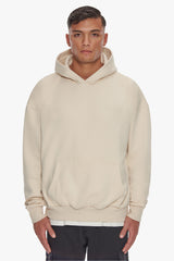 HEAVY OVERSIZE HD PRINT HOODIE COCONUT MILK